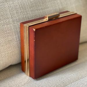 Wooden Small Bag // Crossbody